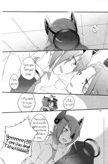 [Hiroto - Sekihara] Tentatsuta Teishoku Okawari! | Tenryuu x Tatsuta Set Meal - Seconds! Fhentai - Page 35