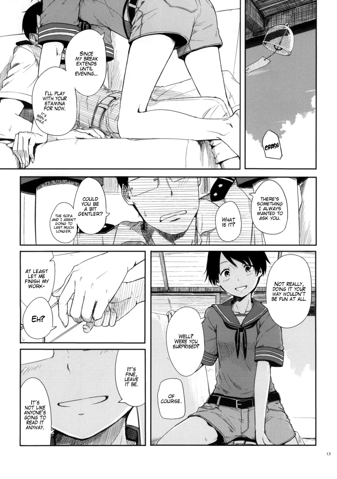 [Kahasina] Tokonatsu Kantai - Idling Summer Fleet Fhentai - Page 13