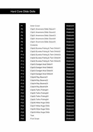 [Rocket Okaboshi] Hard Core Dildo Dolls Fhentai - Page 8