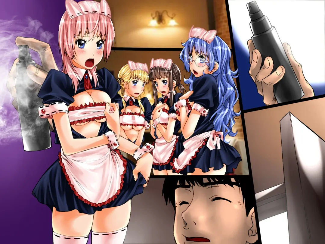 [Shizuki Shuya] Maid Kissa no Onnanoko-tachi o Ningyouka Fhentai - Page 41