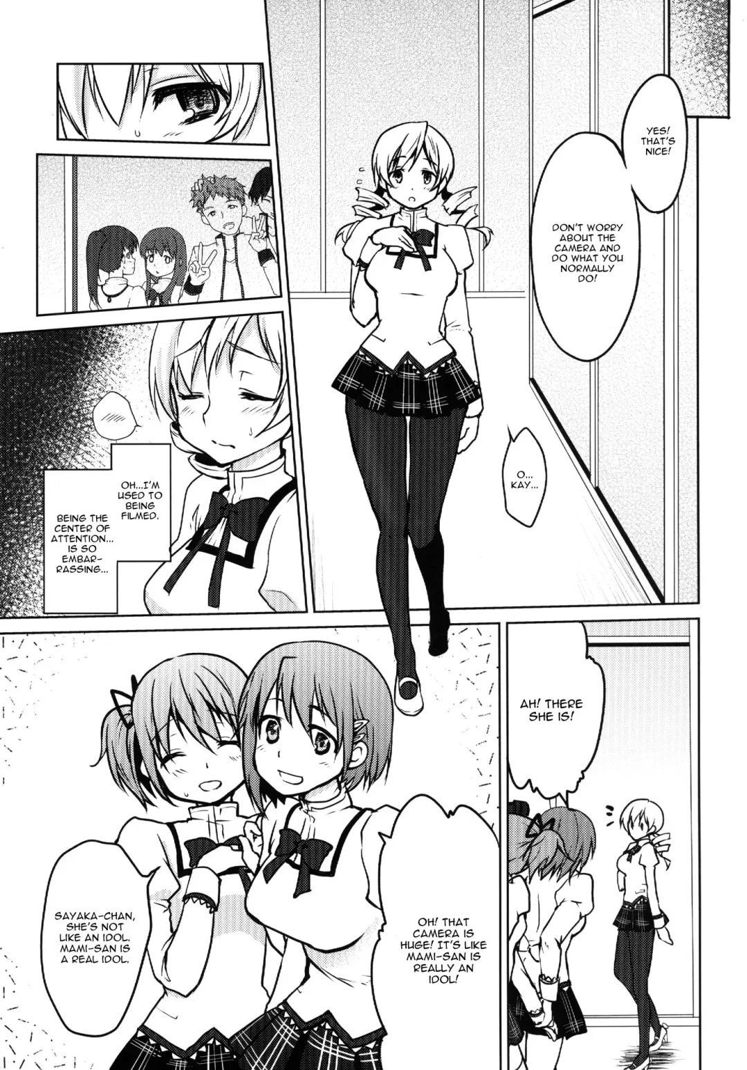 [Kazabuki Poni] Kyonyuu Idol Tomoe Mami KyouIku-teki Shidou Fhentai - Page 6