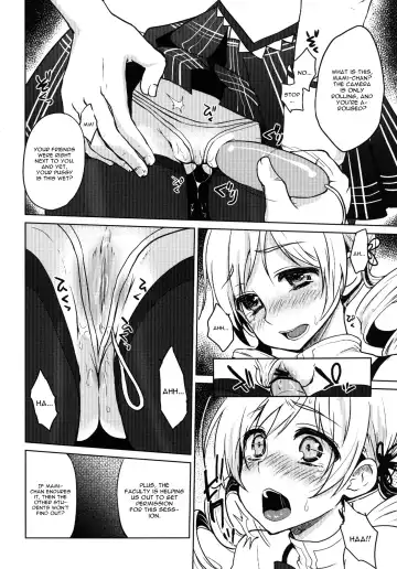 [Kazabuki Poni] Kyonyuu Idol Tomoe Mami KyouIku-teki Shidou Fhentai - Page 9