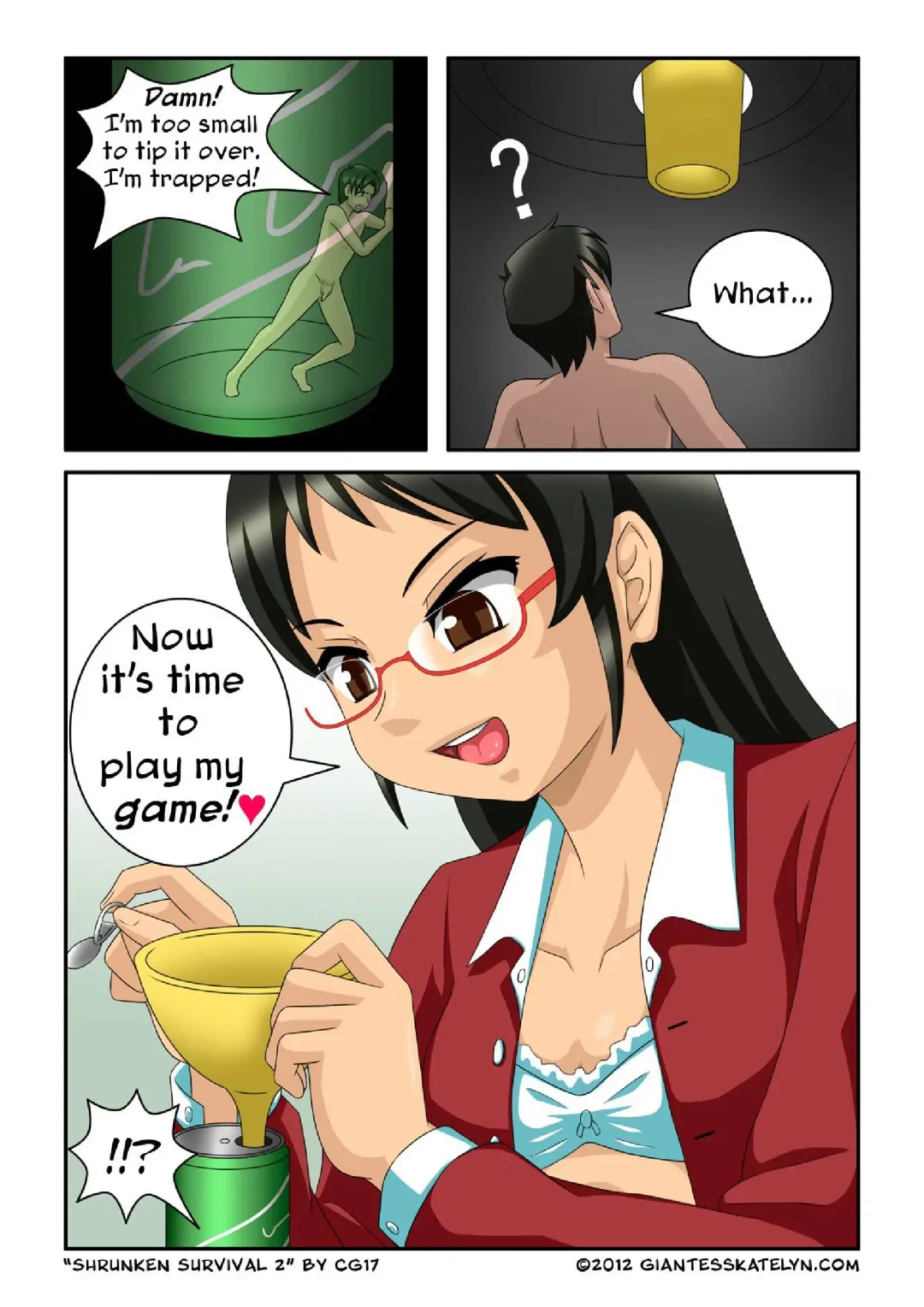 [Cg17] Shrunken Survival 2 Fhentai - Page 13