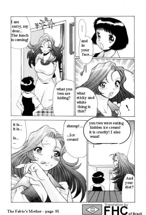 [Tamaki Nozomu] The Fabio's mother Fhentai - Page 89