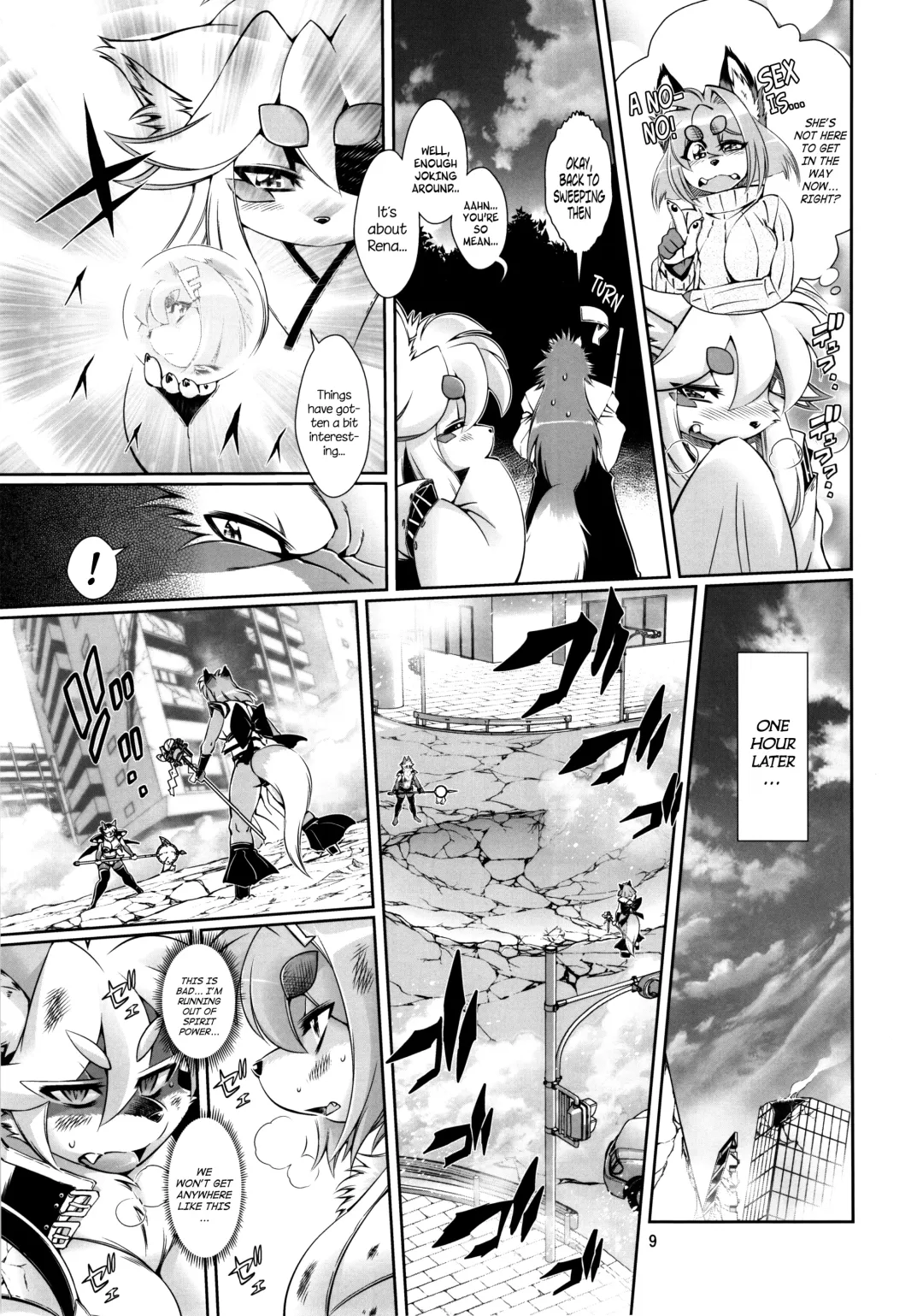 [Amakuchi] Mahou no Juujin Foxy Rena 6 Fhentai - Page 10