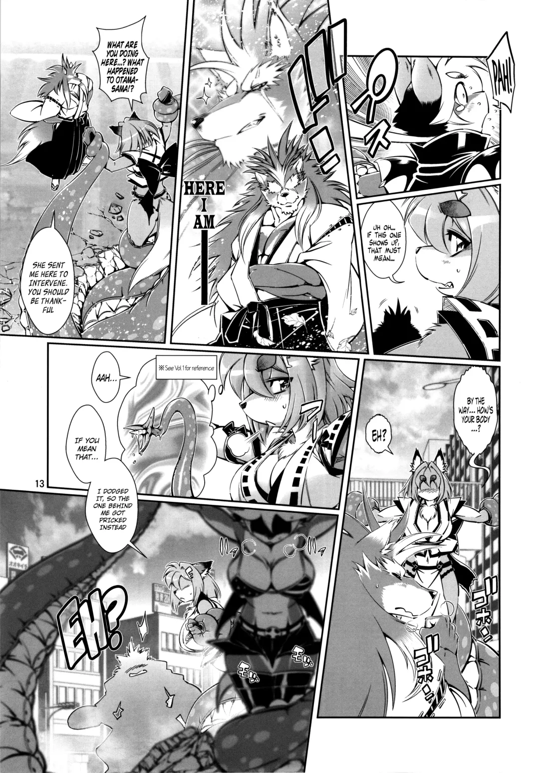 [Amakuchi] Mahou no Juujin Foxy Rena 6 Fhentai - Page 14