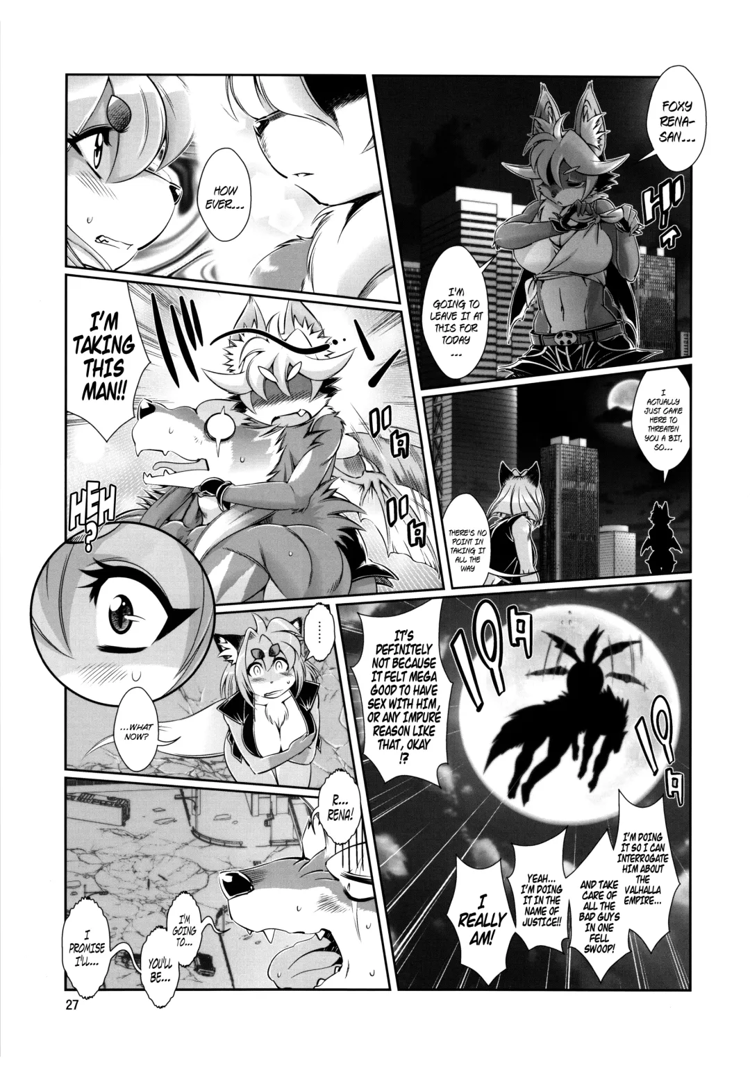 [Amakuchi] Mahou no Juujin Foxy Rena 6 Fhentai - Page 28
