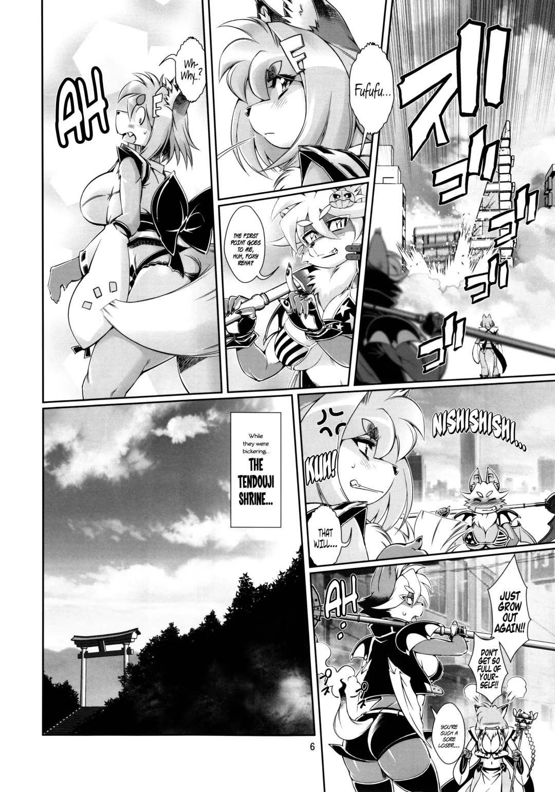 [Amakuchi] Mahou no Juujin Foxy Rena 6 Fhentai - Page 7