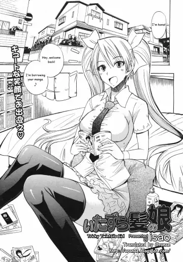 Read [Isao] Itazura Kami no Musume | Tricky Twintails Girl - Fhentai