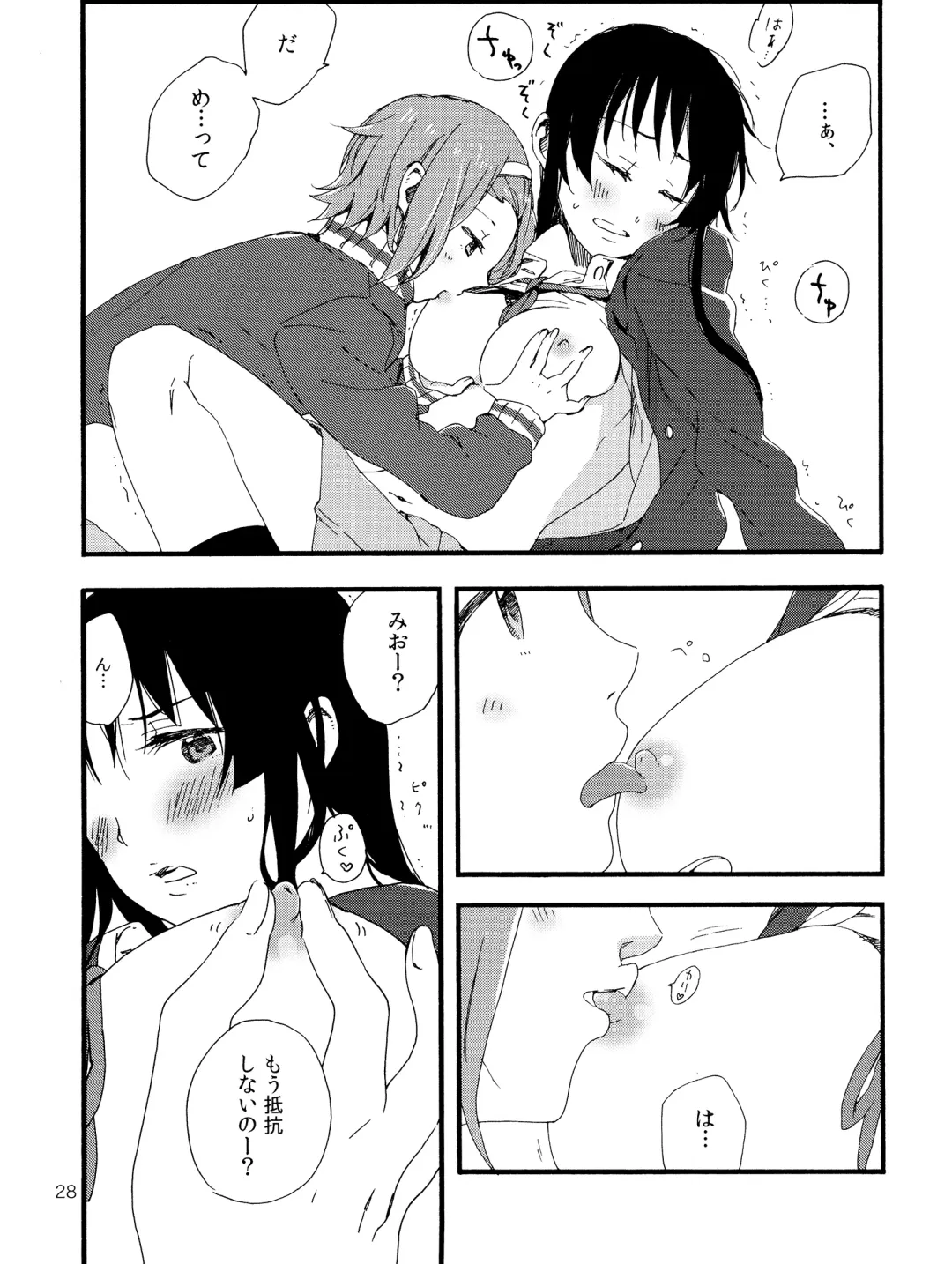 [Fukutarou - Oke] Otona no RitsuMio Hangyaku Hen Fhentai - Page 29