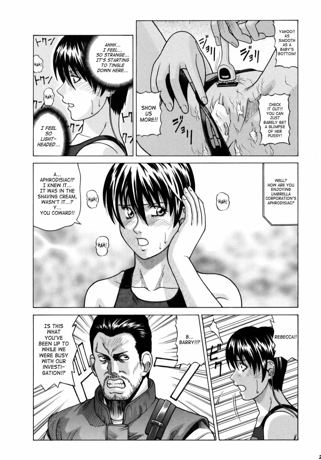 [Jacky Knee-san] Rebecca Chambers Fhentai - Page 20