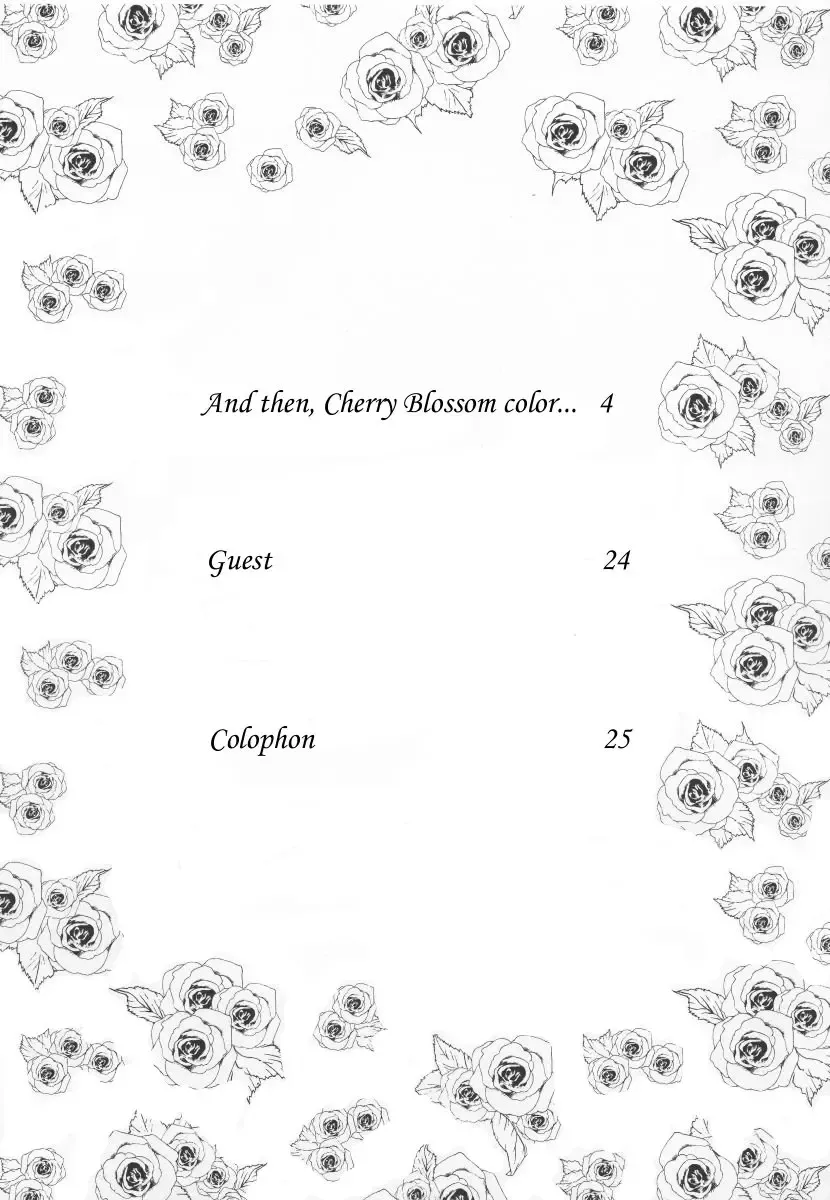 [Farge - Umekiti] Sakurairo no Shita de Kuchizuke o | A kiss under cherry blossom color Fhentai - Page 4