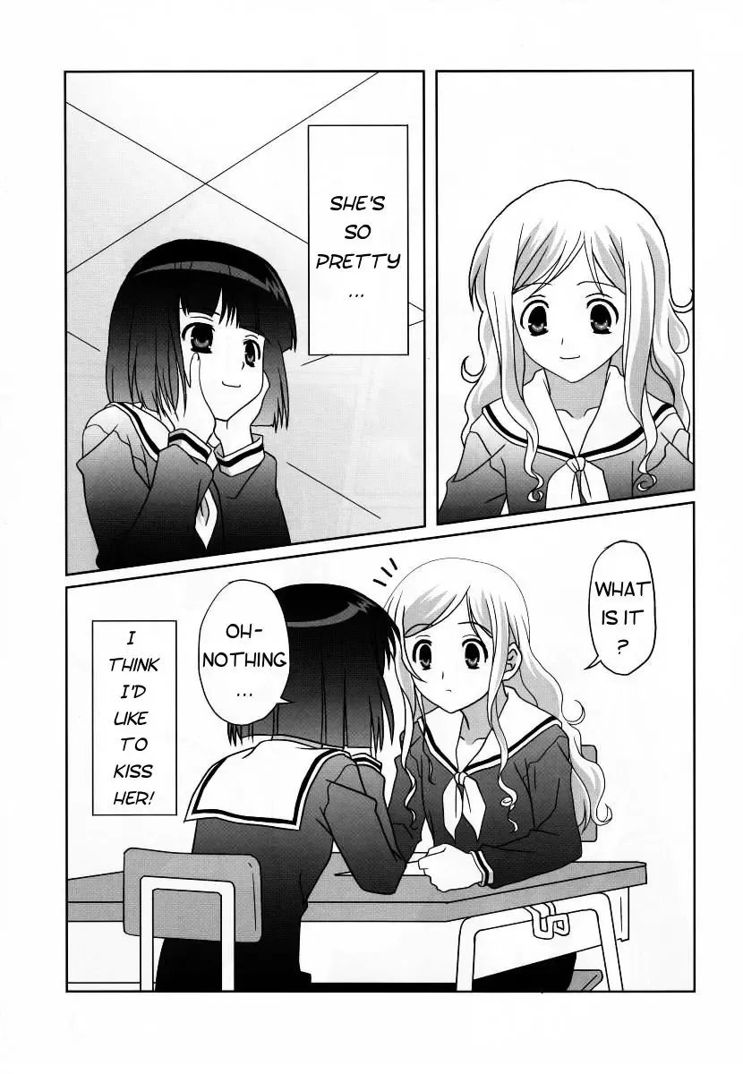 [Farge - Umekiti] Sakurairo no Shita de Kuchizuke o | A kiss under cherry blossom color Fhentai - Page 7