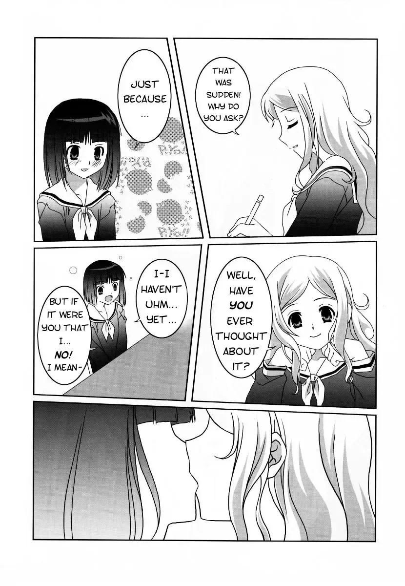 [Farge - Umekiti] Sakurairo no Shita de Kuchizuke o | A kiss under cherry blossom color Fhentai - Page 9