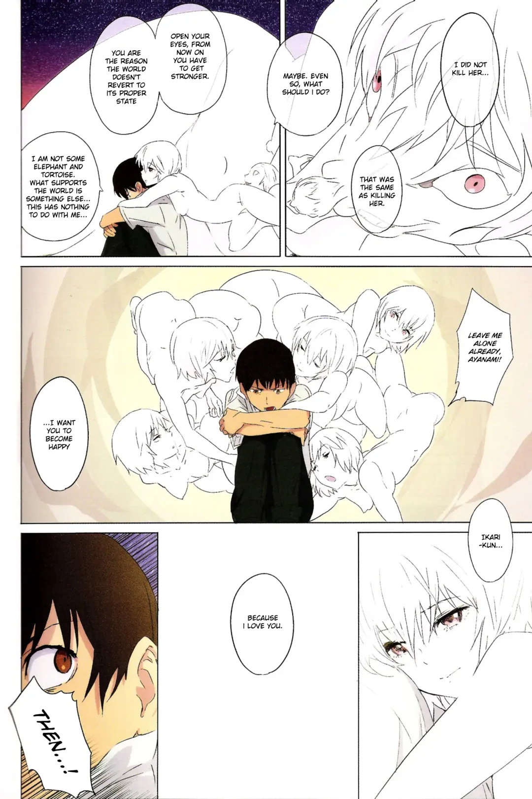 [Mebae] Gensou no Shi to Shito | Death of Illusion and an Angel Fhentai - Page 9