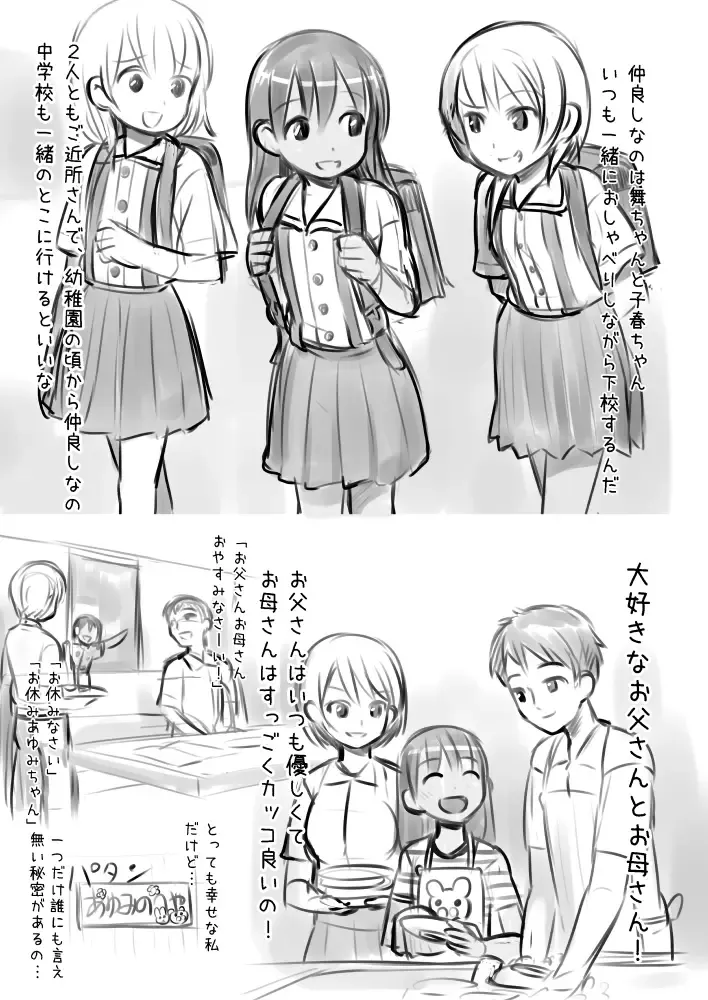 [Nanashi] Ayumi-chan no Ecchi na Rakugaki - C86 Omake Hon Fhentai - Page 3