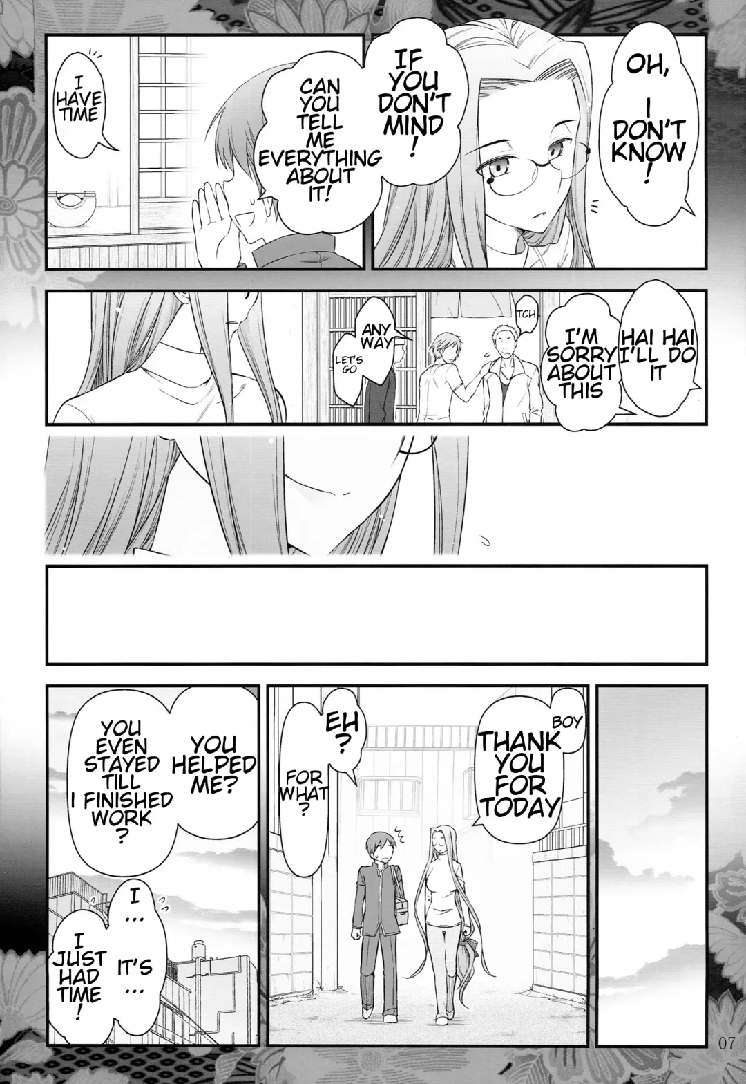 [Ohmi Takeshi] Fate/stay night Rider-san to Shounen no Nichijou Fhentai - Page 9