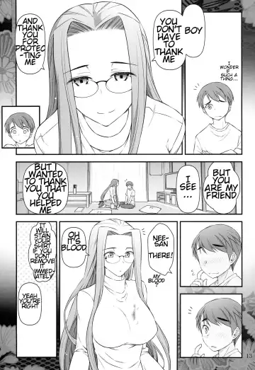 [Ohmi Takeshi] Fate/stay night Rider-san to Shounen no Nichijou Fhentai - Page 15
