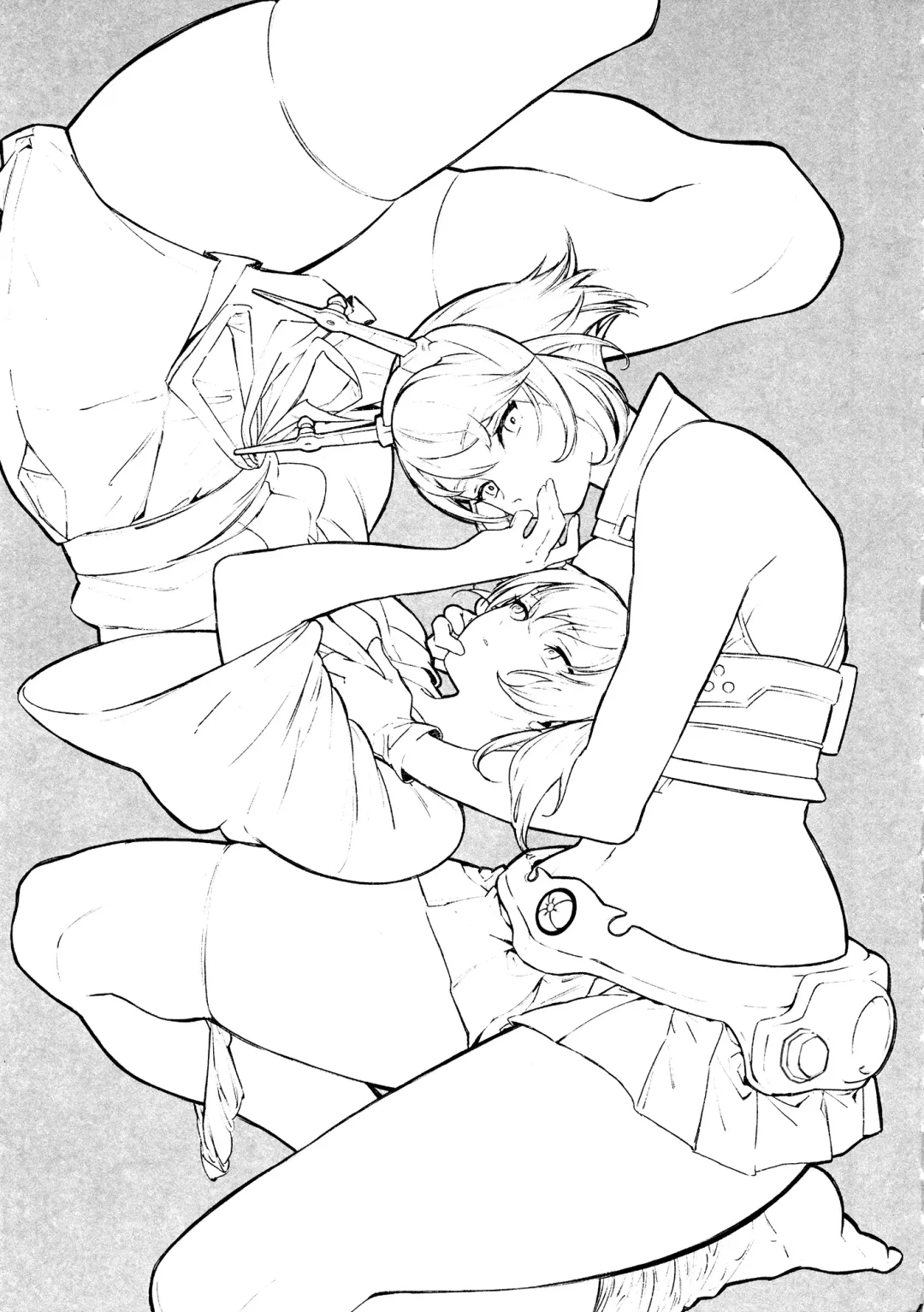 [Gyarin - Mikanuji] Midare Somenishi Tare Yue ni Fhentai - Page 2