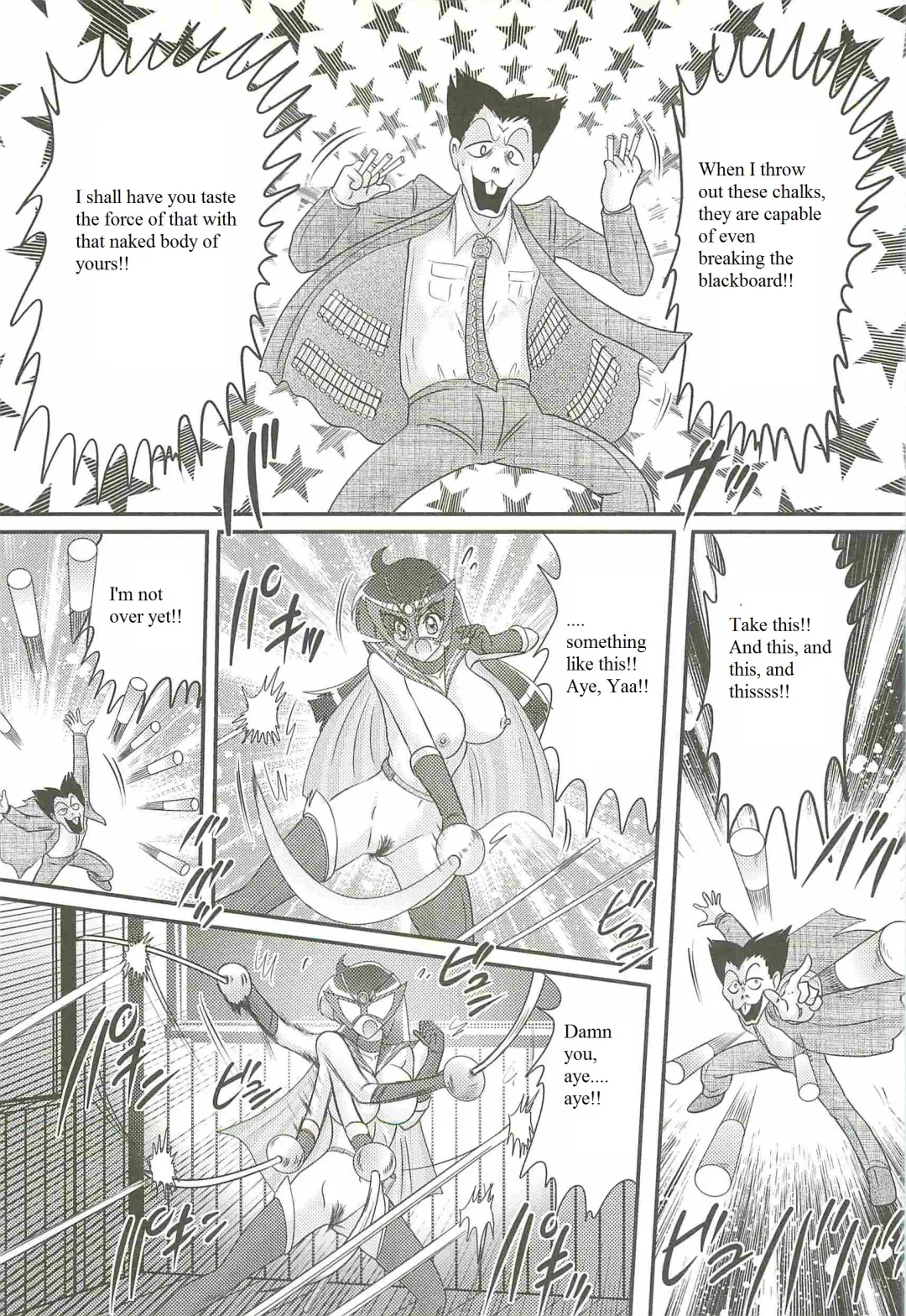 [Kamitou Masaki] Kaiketsu!? Zenra Knight Ch. 2 | Love Lesson!! Disciplinary Teacher's Dangerous Maths Formula Fhentai - Page 6