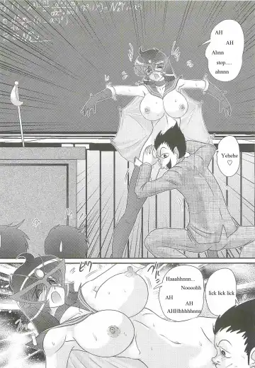 [Kamitou Masaki] Kaiketsu!? Zenra Knight Ch. 2 | Love Lesson!! Disciplinary Teacher's Dangerous Maths Formula Fhentai - Page 13