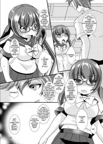 [Aichi Shiho - Taniguchi-san - Yotsuba Chika] TSF no F no Hon Sono 1 Fhentai - Page 14