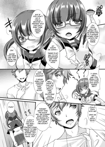 [Aichi Shiho - Taniguchi-san - Yotsuba Chika] TSF no F no Hon Sono 1 Fhentai - Page 15