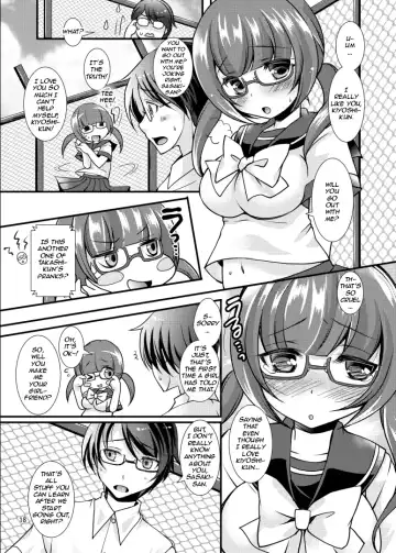 [Aichi Shiho - Taniguchi-san - Yotsuba Chika] TSF no F no Hon Sono 1 Fhentai - Page 18