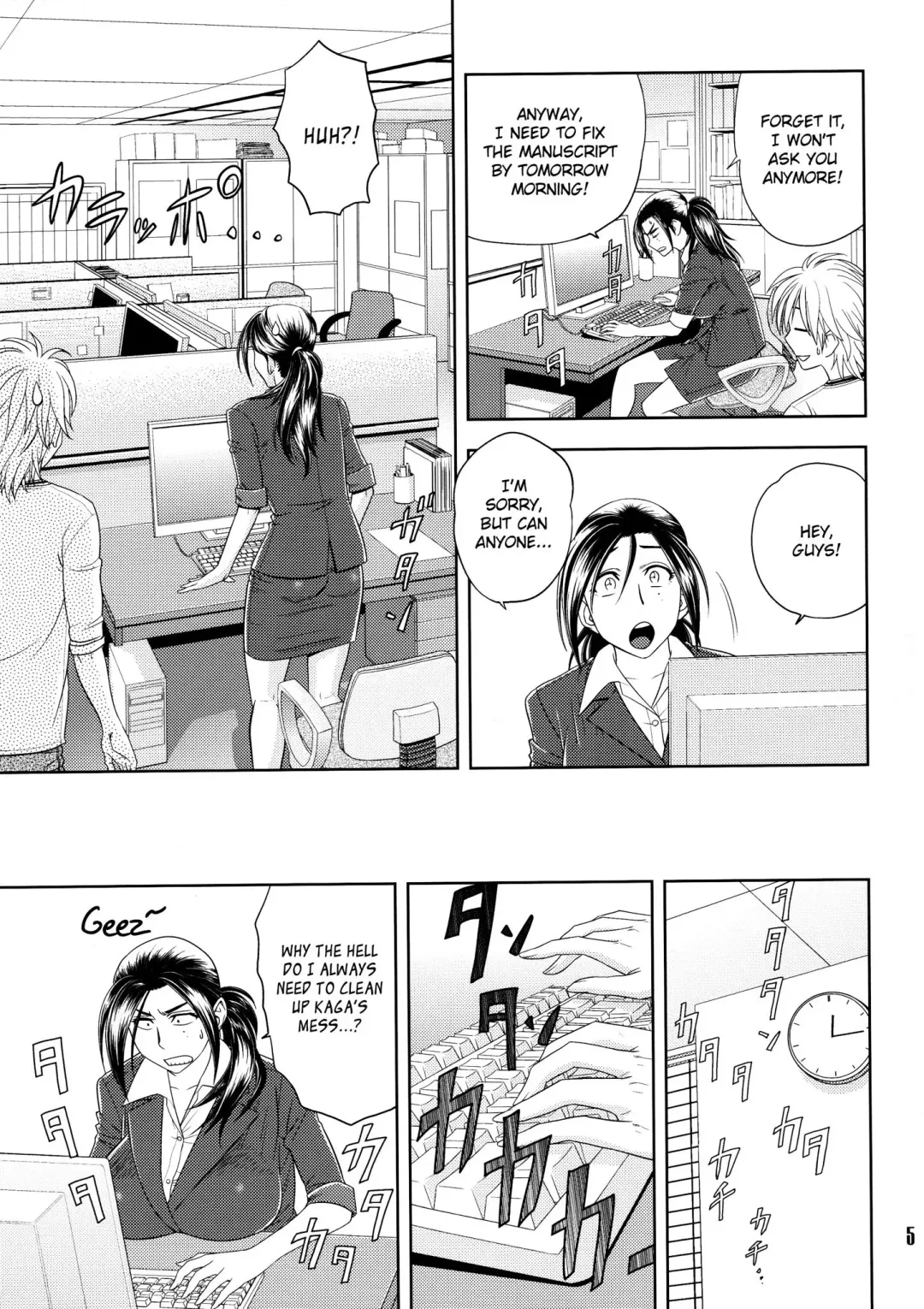 [Tatsunami Youtoku] Bijin Henshuuchou no Himitsu (2) | Beautiful Editor-in-Chief's Secret 2 (decensored) Fhentai - Page 5