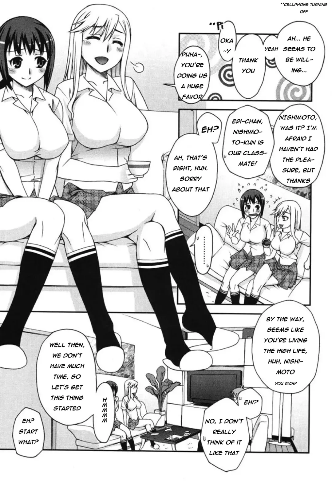 [Unagimaru] Doukyuusei no o Shigoto | Classmates (decensored) Fhentai - Page 3