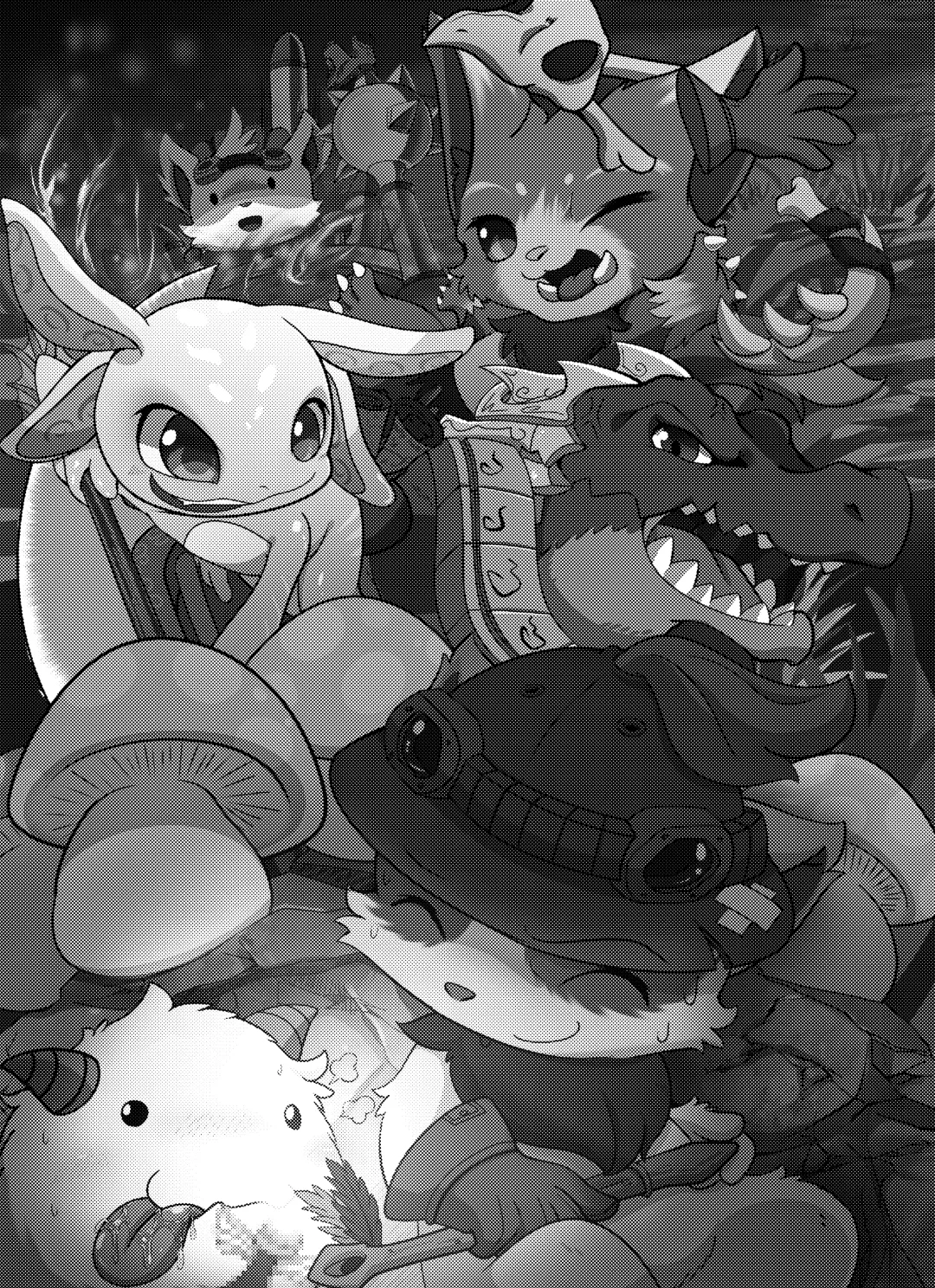 [Ichiba - Manmosu Marimo] Welcome to Kemoner's Rift!! Fhentai - Page 1