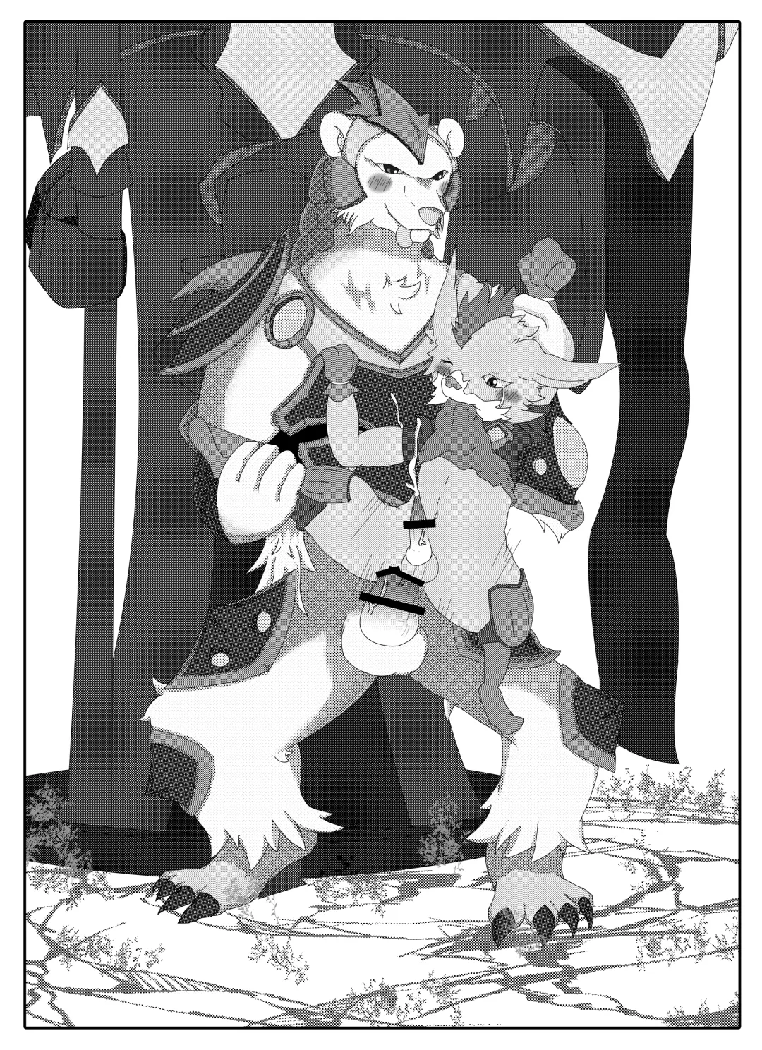 [Ichiba - Manmosu Marimo] Welcome to Kemoner's Rift!! Fhentai - Page 45