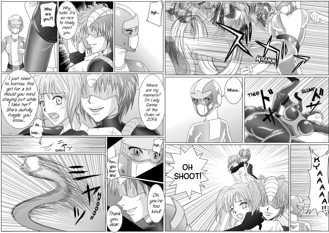 [Monmon] Sentai Squadron DynaRangers - Sensually Entralled Champions Strategem Fhentai - Page 10