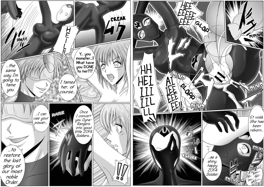 [Monmon] Sentai Squadron DynaRangers - Sensually Entralled Champions Strategem Fhentai - Page 18