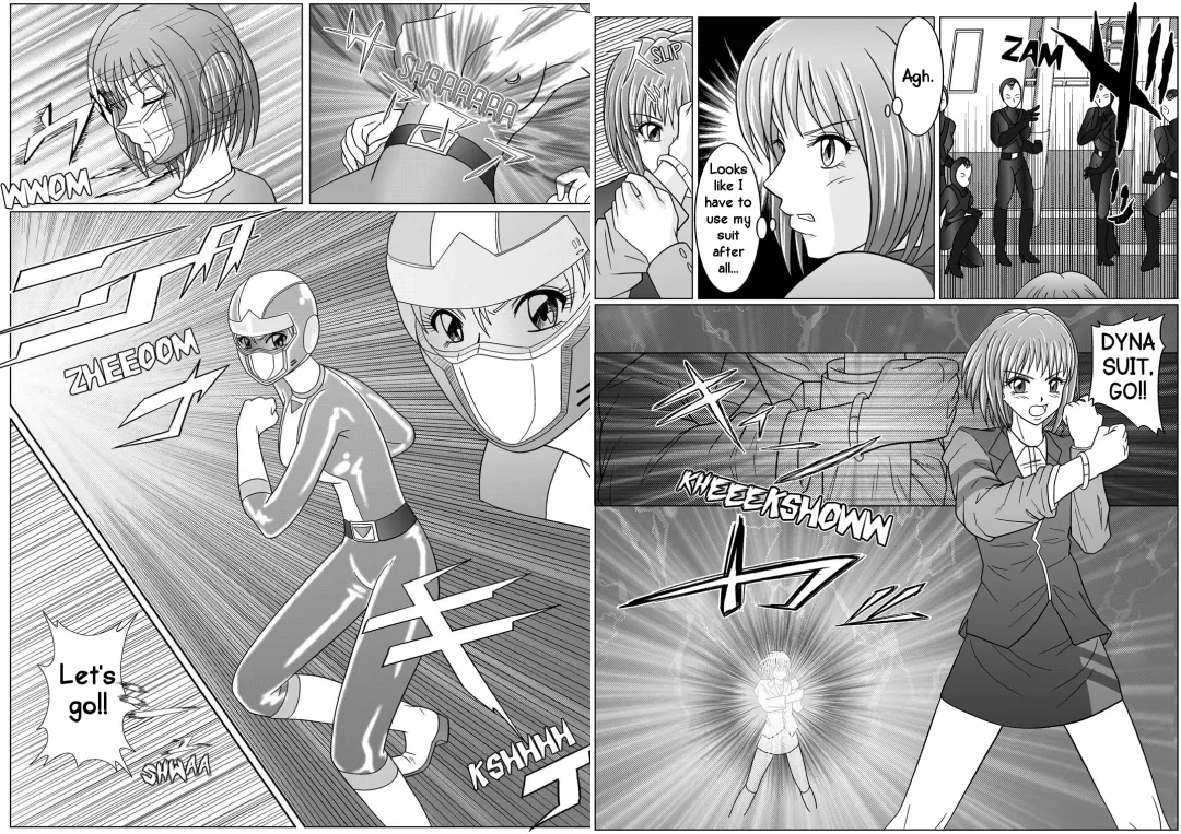 [Monmon] Sentai Squadron DynaRangers - Sensually Entralled Champions Strategem Fhentai - Page 9