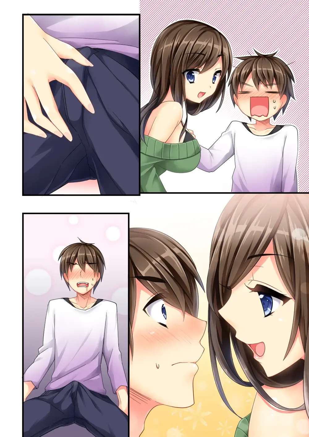 [Sanom - Uraha] Uchi no Dame Ane ni Osowarete Tajitaji Nan desu ga!? Fhentai - Page 49