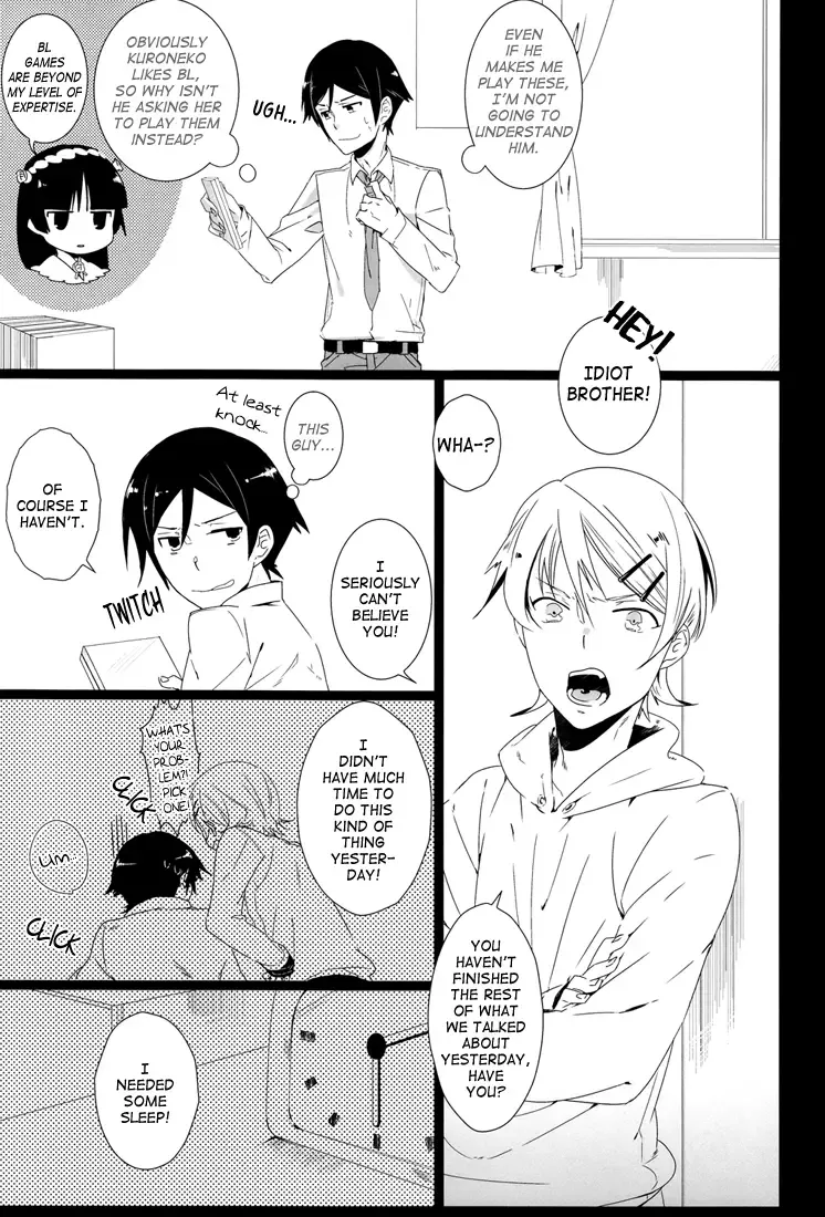 [Dama] Kirino-chan ga Kirino-kun dakara Fujoshi Igai wa Zenryoku de Through Suishou | Because Kirino-chan is now Kirino-kun Fhentai - Page 4