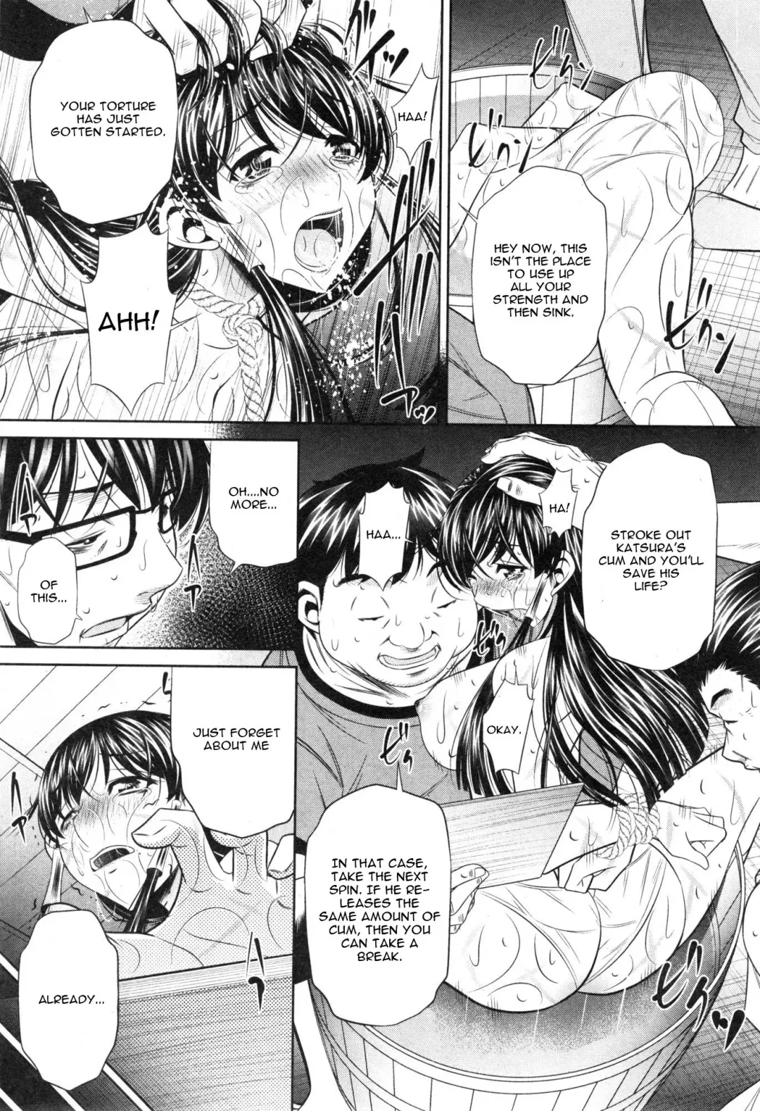 [Tanaka Naburu] Yokubou no Shuuraku Ch. 4 Fhentai - Page 10