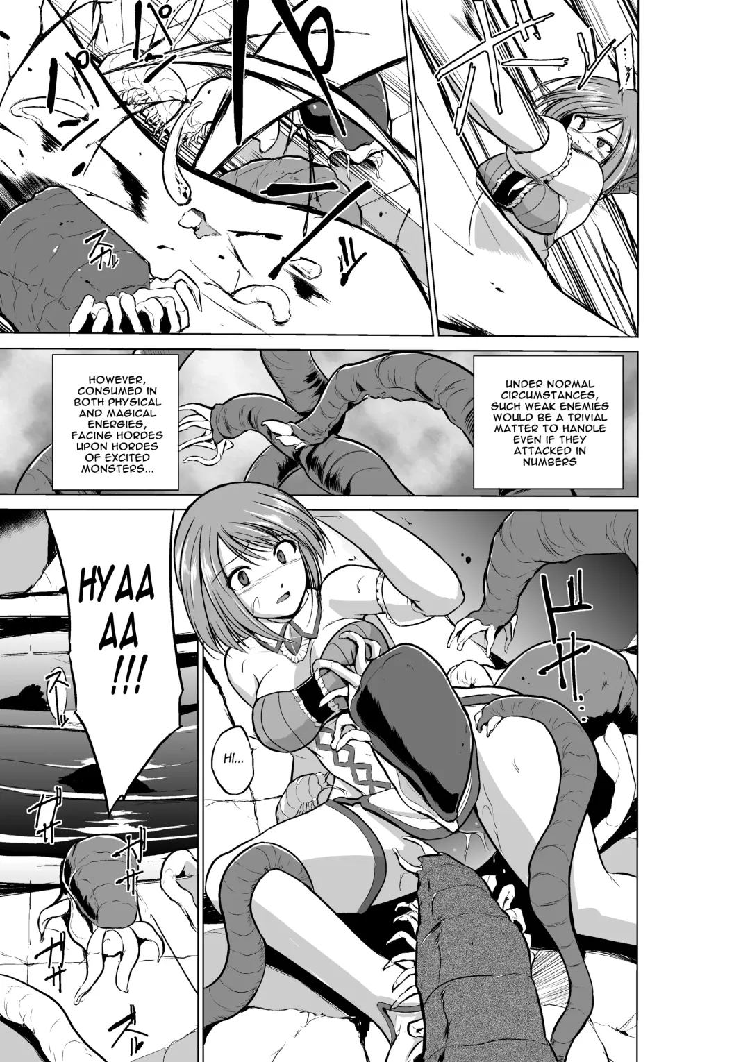 [Chiba Tetsutarou] Dungeon Travelers - Manaka no Himegoto | Her Secret 3 - Manaka's Secret Fhentai - Page 15