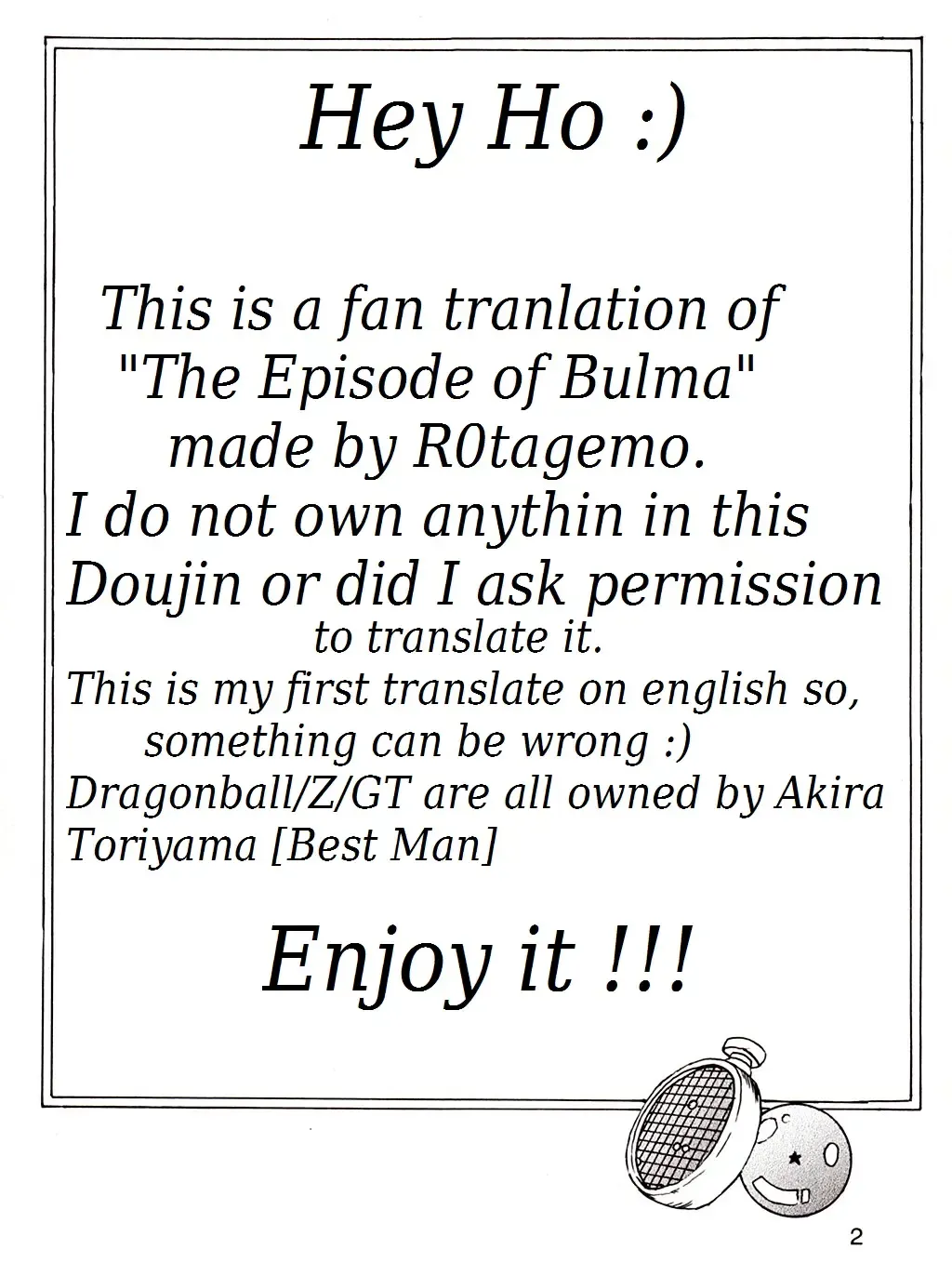 [Youngjijii] Dragon Ball EB 1 - Episode of Bulma Fhentai - Page 3