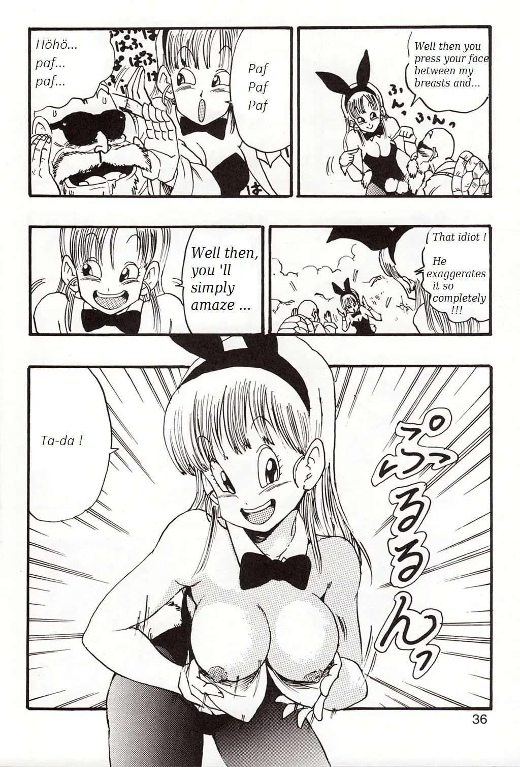 [Youngjijii] Dragon Ball EB 1 - Episode of Bulma Fhentai - Page 36