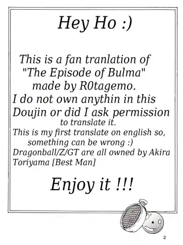 [Youngjijii] Dragon Ball EB 1 - Episode of Bulma Fhentai - Page 3