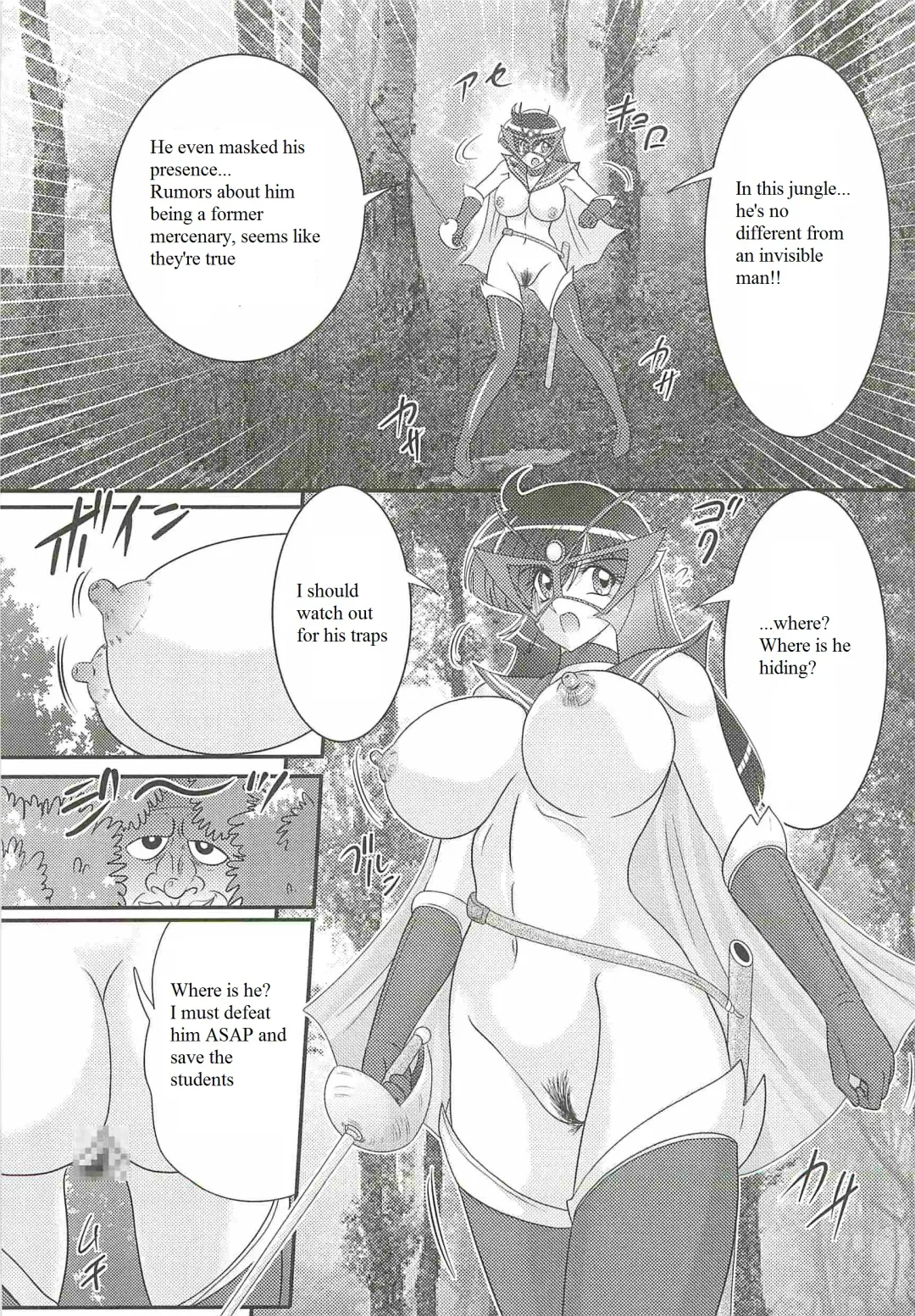 [Kamitou Masaki] Kaiketsu!? Zenra Knight Ch. 3 | Love Trap of the Forest!? Physical Lesson turns into Military Training? Fhentai - Page 5