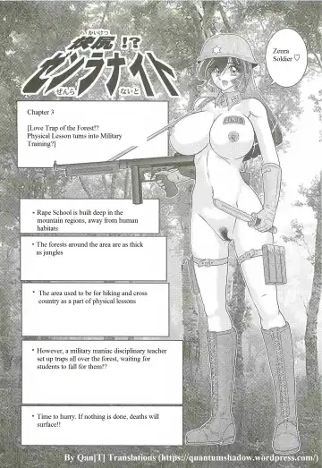 [Kamitou Masaki] Kaiketsu!? Zenra Knight Ch. 3 | Love Trap of the Forest!? Physical Lesson turns into Military Training? Fhentai - Page 2