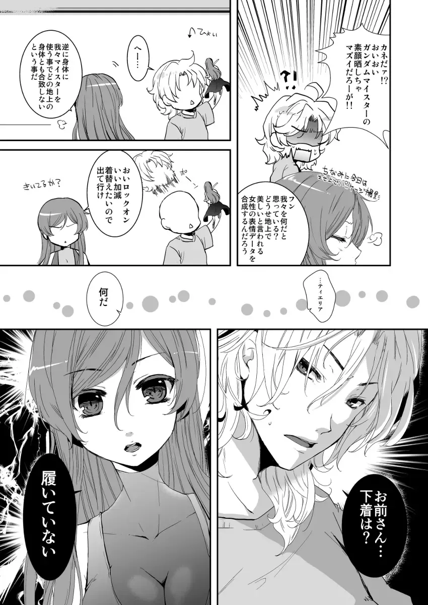 [Shino] DA11新刊サンプル gundam 00 sample Fhentai - Page 3