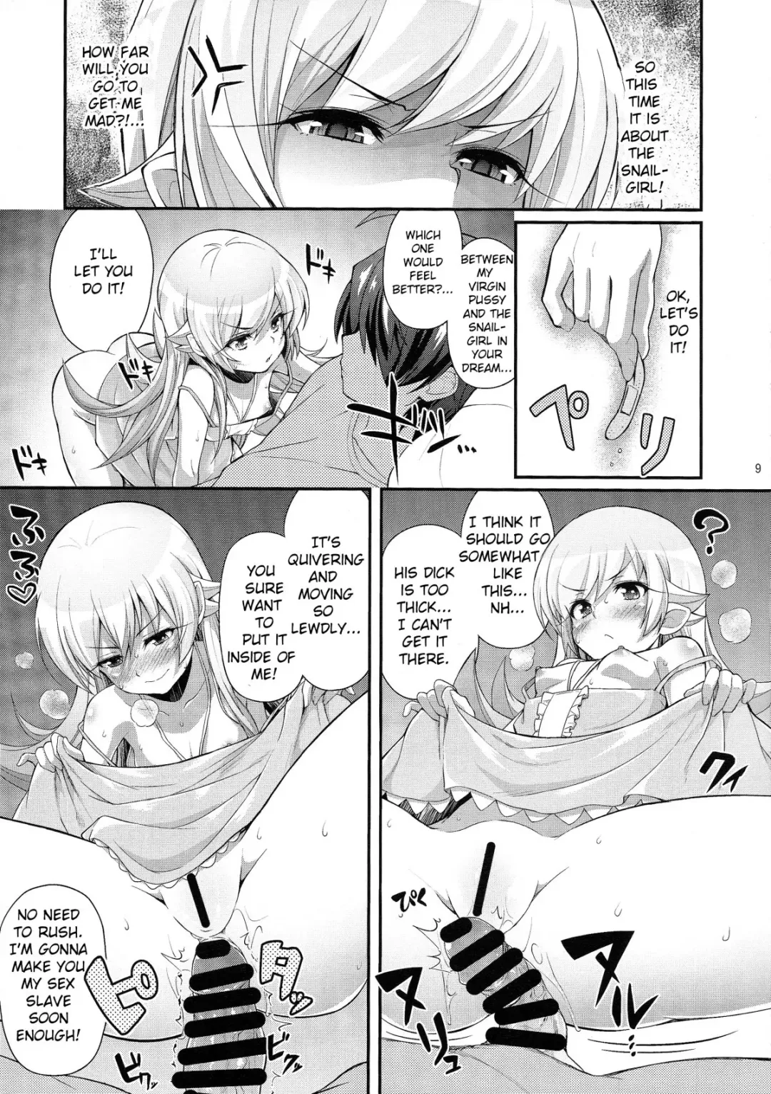 [Yakumi Benishouga] Pachimonogatari Part 0: Shinobu Monologue Fhentai - Page 9