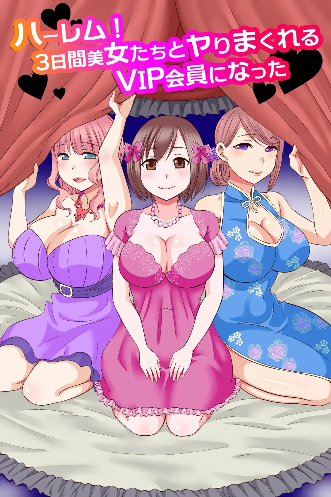 [Kumikouj] Harem! 3-kakan Bijo-tachi to Yari Makureru VIP Kaiin ni Natta Fhentai - Page 2