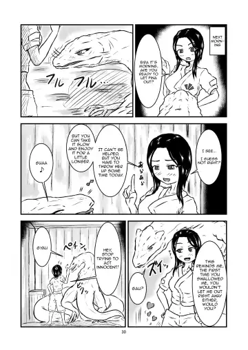 [Kaname] Swallowed Whole Story - Rookie Dragon Rider's Special Training - Fhentai - Page 30
