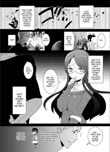 [Aimaitei Umami] Yarichin no Ore ga Boukan ni Osowareteta Otonashii Classmate (Kyonyuu) o Tasukete Kuou to Shitara Gyaku ni Kyokon Futanari Chinpo Sokuochi shita Toki no Hanashi Fhentai - Page 4