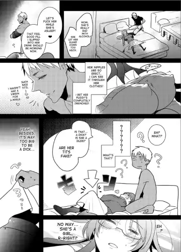 [Aimaitei Umami] Yarichin no Ore ga Boukan ni Osowareteta Otonashii Classmate (Kyonyuu) o Tasukete Kuou to Shitara Gyaku ni Kyokon Futanari Chinpo Sokuochi shita Toki no Hanashi Fhentai - Page 6